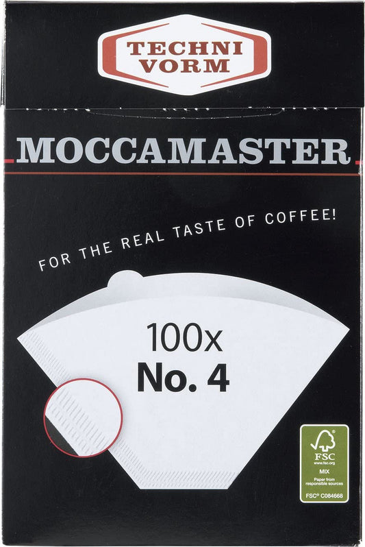 Moccamaster boite de 100 filtres n°4